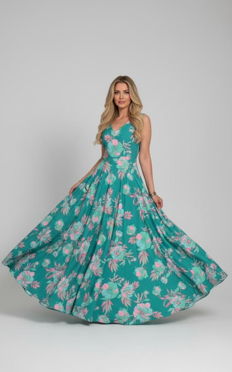 Kleita ar saules griezuma apakšu